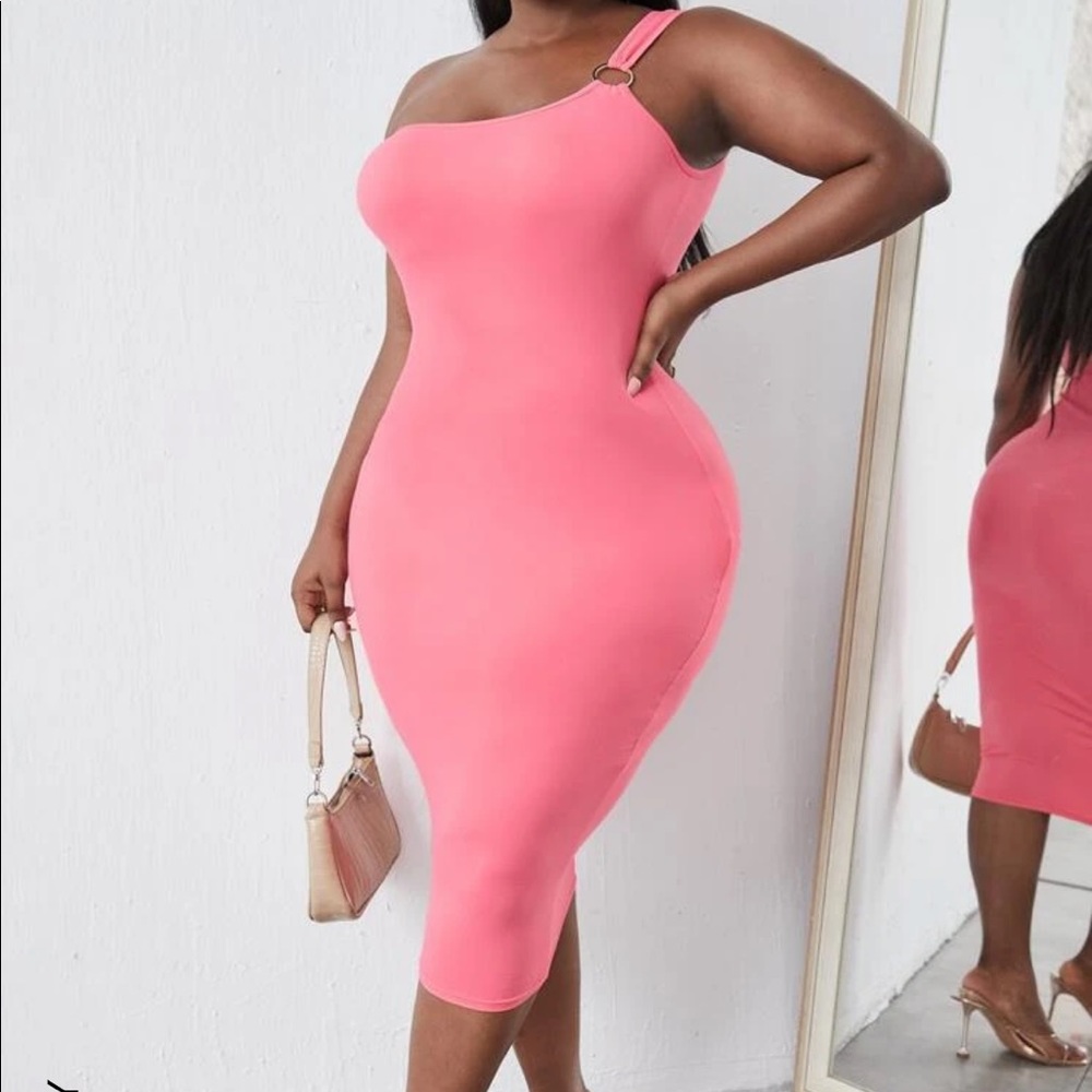 Pink 1 shoulder